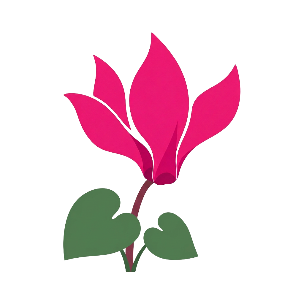 Yaşasın Sağlık siklamen logosu